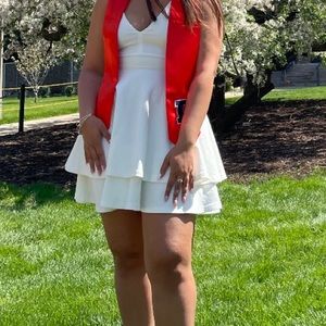Beautiful white skater dress